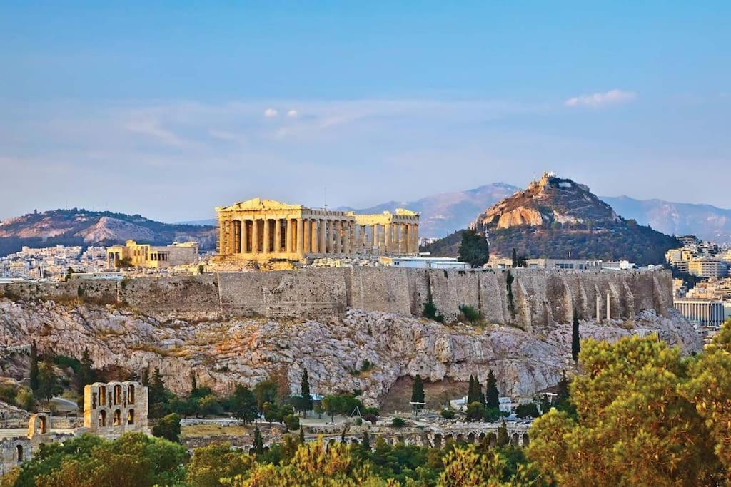 Spacious Beauty In Athens, 55M2, Metro 7' Экстерьер фото