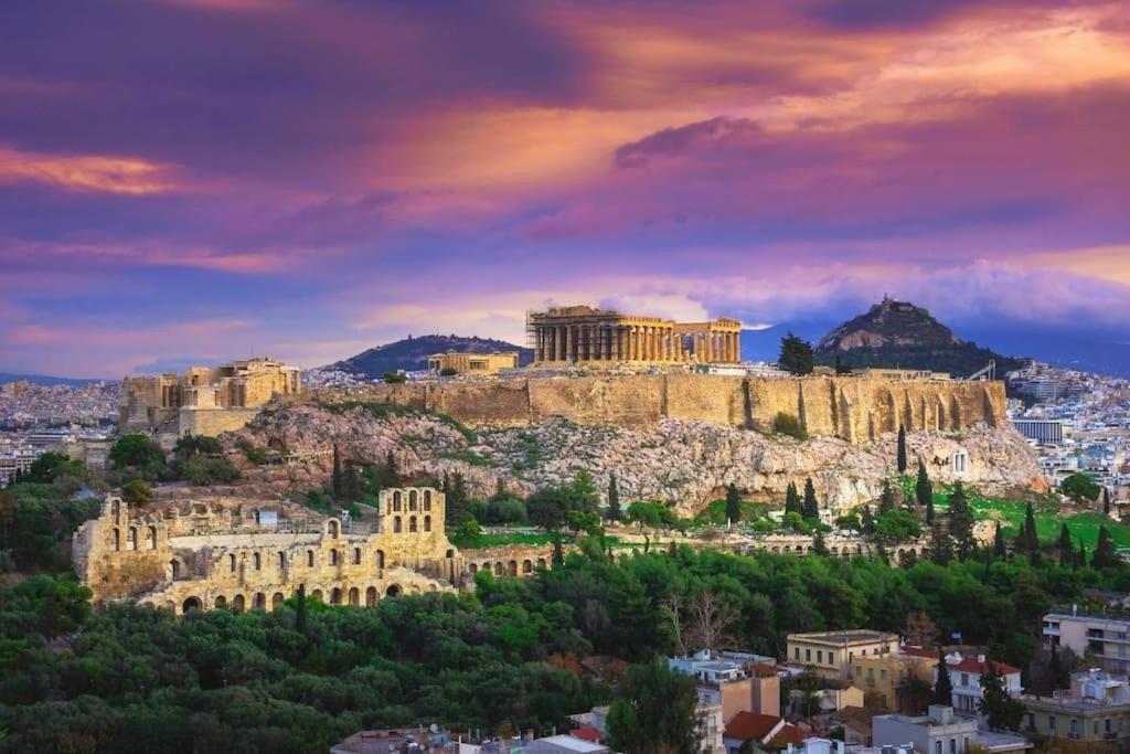 Spacious Beauty In Athens, 55M2, Metro 7' Экстерьер фото